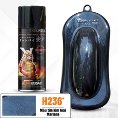 Sơn xịt Samurai Kurobushi - MÀU TÍM KIM LOẠI MARIANA H236* (400ml)