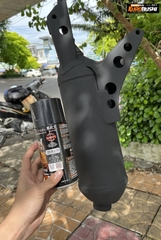 Sơn xịt Samurai Kurobushi - SƠN CHỊU NHIỆT (MÀU ĐEN) H2 (350ml)