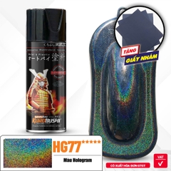 Sơn xịt Samurai Kurobushi -  MÀU HOLOGRAM HG77 (400ml)