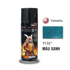 Sơn xịt Samurai Kurobushi - MÀU XANH Yamaha Y132 (400ml)