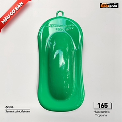 COMBO Sơn Samurai màu 165 gồm 4 chai đủ quy trình độ bền cao (Lót  – Nền 102 - Màu 165 - Bóng )