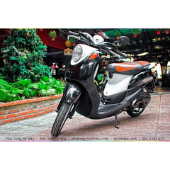 COMBO Sơn Samurai màu đen Mio Y1222 gồm 3 chai đủ quy trình độ bền cao, đẹp (Lót  – Màu Y1222 - Bóng )