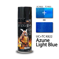 Sơn xịt Samurai -  MÀU XANH SÁNG Kawasaki UC+ TCK822 (400ml)