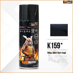 COMBO Sơn Samurai màu K159 gồm 3 chai đủ quy trình độ bền cao  (Lót  - Màu K159 - Bóng mờ 128A)