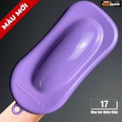 COMBO Sơn SAMURAI màu 17 gồm 4 chai đủ quy trình độ bền cao (Lót – Nền 102 - Màu 17 - Bóng )