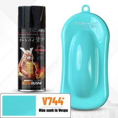 Sơn xịt Samurai Kurobushi - MÀU XANH LÁ VESPA V744* (400ml)