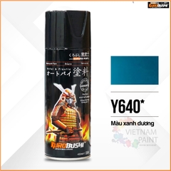 Sơn xịt Samurai Kurobushi - màu xanh dương Y640 (400 ml)