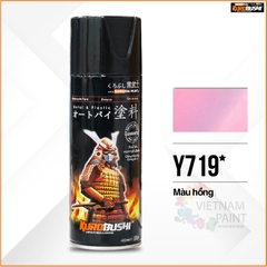 Sơn xịt Samurai Kurobushi - MÀU HỒNG Yamaha Y719 (400ml)