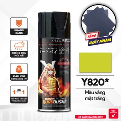 Sơn Samurai- Màu vàng mặt trăng Y820 (400 ml)