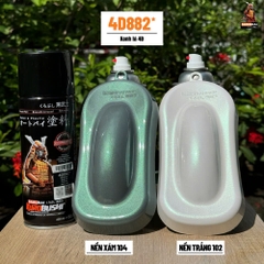Sơn xịt Samurai Kurobushi - MÀU XANH LÁ 4D 4D882* (400ml)