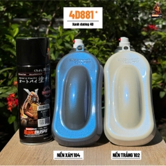 Sơn xịt Samurai Kurobushi - MÀU XANH DƯƠNG 4D 4D881* (400ml)