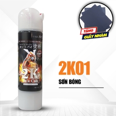 Sơn xịt Samurai Kurobushi - SƠN BÓNG 2K01 (400ml)