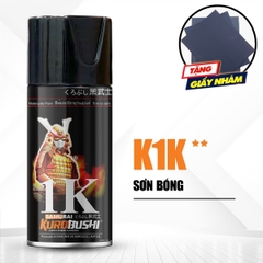Sơn xịt Samurai Kurobushi - SƠN BÓNG K1K (300ml)