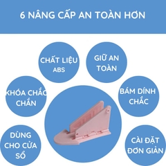 Dụng Cụ GÀI CỬA SỔ TRƯỢT Ban Công An Toàn Cho Bé