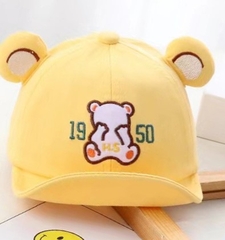 Mũ Nón Lưỡi Trai Tai 3D Hình Thú Đáng Yêu Cho Bé Từ 3 Tháng - 3 Tuổi