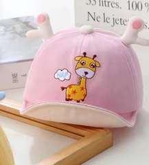 Mũ Nón Lưỡi Trai Tai 3D Hình Thú Đáng Yêu Cho Bé Từ 3 Tháng - 3 Tuổi