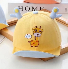 Mũ Nón Lưỡi Trai Tai 3D Hình Thú Đáng Yêu Cho Bé Từ 3 Tháng - 3 Tuổi