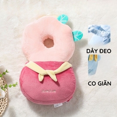 Gối Bảo Vệ Đầu Và Lưng Chống Ngã Thoáng Khí An Toàn Cho Bé