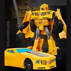 Đồ Chơi Mô Hình Lắp Ráp Robot Biến Hình Transformer Thân Hợp Kim Cho Bé Giải Trí Rèn Luyện Tư Duy Thông Minh