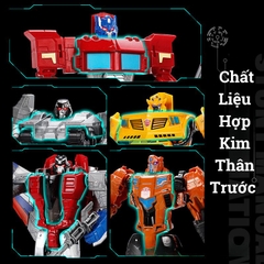 Đồ Chơi Mô Hình Lắp Ráp Robot Biến Hình Transformer Thân Hợp Kim Cho Bé Giải Trí Rèn Luyện Tư Duy Thông Minh