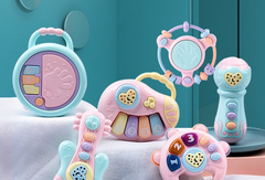 ĐỒ CHƠI GIÁO DỤC NHẠC CỤ MINI CÓ ĐÈN CÓ NHẠC DÀNH CHO BÉ