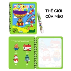 Đồ Chơi Quyến Sách Tô Màu Ma Thuật Kèm Bút Đa Dạng Chủ Đề Cho Bé