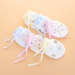 Bao Tay Lưới 2D Thông Thoáng Cho Trẻ Sơ Sinh 0 - 12 Tháng