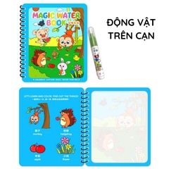 Đồ Chơi Quyến Sách Tô Màu Ma Thuật Kèm Bút Đa Dạng Chủ Đề Cho Bé