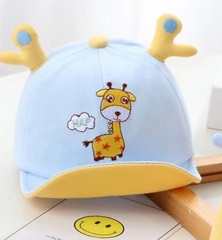 Mũ Nón Lưỡi Trai Tai 3D Hình Thú Đáng Yêu Cho Bé Từ 3 Tháng - 3 Tuổi