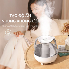 Máy Phun Sương Tạo Độ Ẩm Dung Tích Lớn Có Đèn
