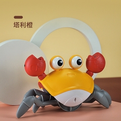 Đồ Chơi Cho Bé Con Cua Cảm Biến Biết Tự Động Chạy Trốn, Có Đèn Và Nhạc Vui Nhộn
