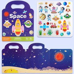 Đồ Chơi Giáo Dục STICKER Nhãn Dán Nhiều Chủ Đề Có Thể Tái Sử Dụng