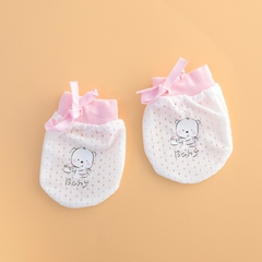 Bao Tay Lưới 2D Thông Thoáng Cho Trẻ Sơ Sinh 0 - 12 Tháng