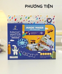 Đồ Chơi Sách Ma Thuật Cao Cấp Kèm Bút Đa Dạng Chủ Đề Dành Cho Bé