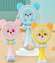 ĐỒ CHƠI GIÁO DỤC TRỐNG LẮC MINI CHO BÉ