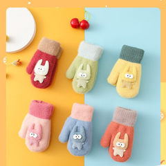 Bao Tay 3D Có Dây Lấp Lánh Nhiều Màu Giữ Ấm Tay Cho Bé