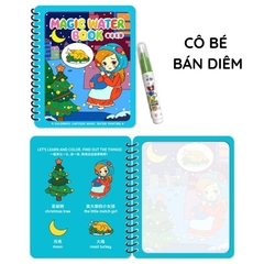 Đồ Chơi Quyến Sách Tô Màu Ma Thuật Kèm Bút Đa Dạng Chủ Đề Cho Bé