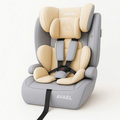 Ghế Ngồi Ô Tô Cho Bé AYAEL Dây Đai 5 Điểm An Toàn, Chuẩn Quốc Tế R129 (1–10 Tuổi)