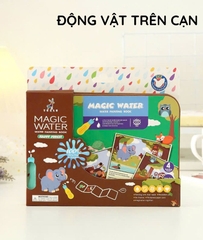 Đồ Chơi Sách Ma Thuật Cao Cấp Kèm Bút Đa Dạng Chủ Đề Dành Cho Bé