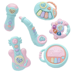 ĐỒ CHƠI GIÁO DỤC NHẠC CỤ MINI CÓ ĐÈN CÓ NHẠC DÀNH CHO BÉ