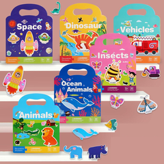 Đồ Chơi Giáo Dục STICKER Nhãn Dán Nhiều Chủ Đề Có Thể Tái Sử Dụng