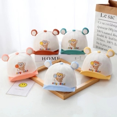 Mũ Nón Lưỡi Trai Tai 3D Hình Thú Đáng Yêu Cho Bé Từ 3 Tháng - 3 Tuổi