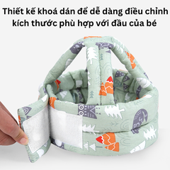 Mũ Nón Bảo Hiểm Bảo Vệ Đầu Cho Bé Tập Đi Tập Bò Chống Va Đập