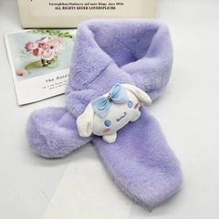 Khăn Choàng Cổ Mềm Mịn Hình Thú 3D Đáng Yêu Giữ Ấm Cho Bé