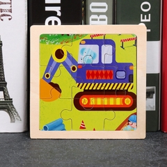 Đồ Chơi Giáo Dục Xếp Hình Động Vật 9 Mảnh Cho Bé