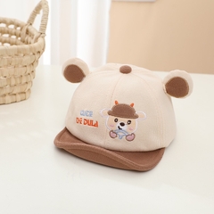 Mũ Nón Lưỡi Trai Tai 3D Hình Thú Đáng Yêu Cho Bé Từ 3 Tháng - 3 Tuổi