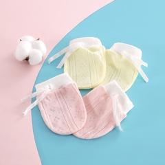 Bao Tay Lưới Trơn Thông Thoáng Dành Cho Bé Sơ Sinh Từ 0 - 12 Tháng