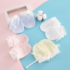 Bao Tay Lưới Trơn Thông Thoáng Dành Cho Bé Sơ Sinh Từ 0 - 12 Tháng