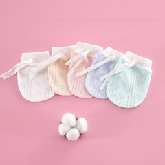 Bao Tay Lưới Trơn Thông Thoáng Dành Cho Bé Sơ Sinh Từ 0 - 12 Tháng