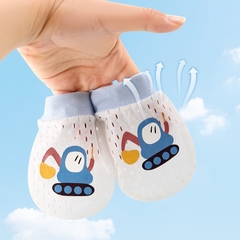 Bao Tay Lưới 2D Thông Thoáng Cho Trẻ Sơ Sinh 0 - 12 Tháng
